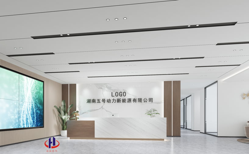 湖南五号動力新能源6500平廠房裝修